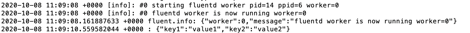 Logs in Fluentd